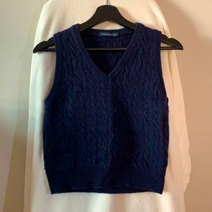 BRANDY MELVILLE Marlena Wool Sweater Vest